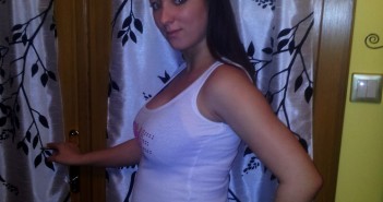 Dius, 24, 22 hetes pocakfotó, születendõ kislányommal :-)