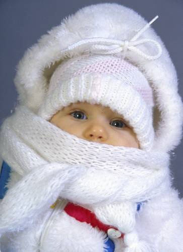 baba öltöztetése télen