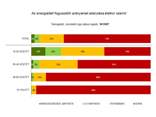 energiaitalok fogyasztása fiatalok körében