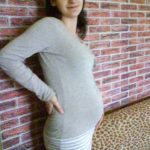 Ez a kép január 28.-án készült rólam 26 hetes terhes voltam!Rá egy hétre megszületett a kislányom Zoé! :)