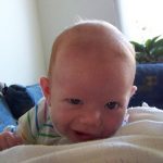 2 hónapos kisfiam Norbika már igazi szívtipró, ha beveti huncut mosolyát.