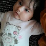 Dórina elsõ gyermekünk akit nagyon szerettünk 2013.07.13-?n jött a vil?gra. Ritka hosszú hajjal. :-) Nagyon nyugodt baba sosem sír.