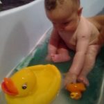 A mi kis Luca babánk 2012.3.3 született. Nagyon sokat játszik, és nagyon sokat beszél a maga nyelvén.